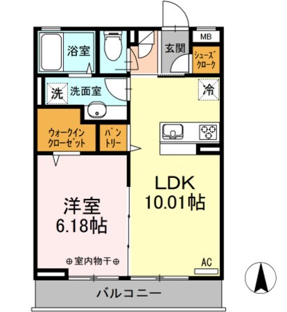 ブラン清澄白河の物件間取画像